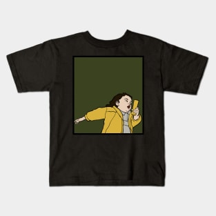 Running Girl Meme Kids T-Shirt